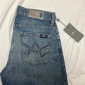 7 for all mankind A pkt relaxed jeans. NWT! Vintage